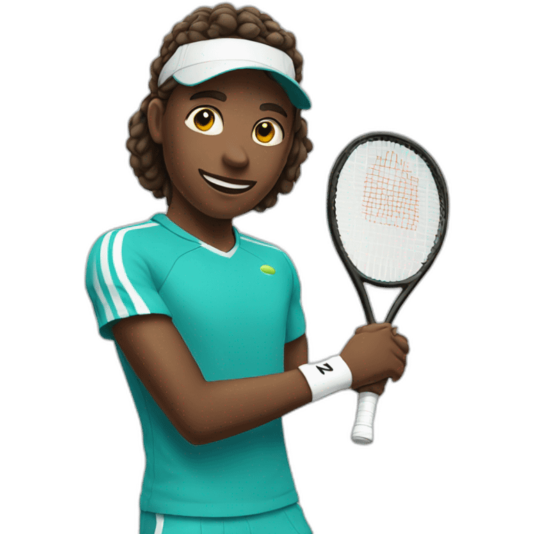 Tennis player emoji