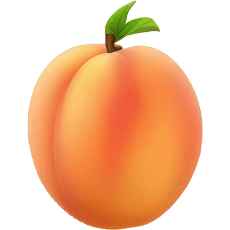 Big peach emoji