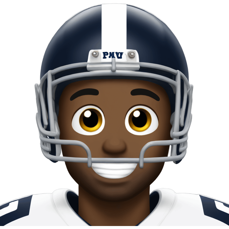 Psu football player crying  emoji