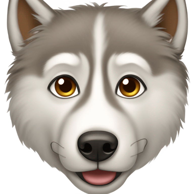 HUSKY cuivre  au yeux marron claire  emoji