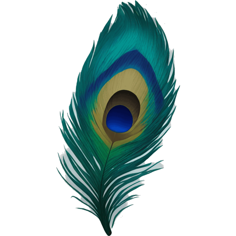 peacock feather emoji