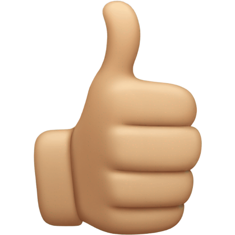 Thumbs up emoji