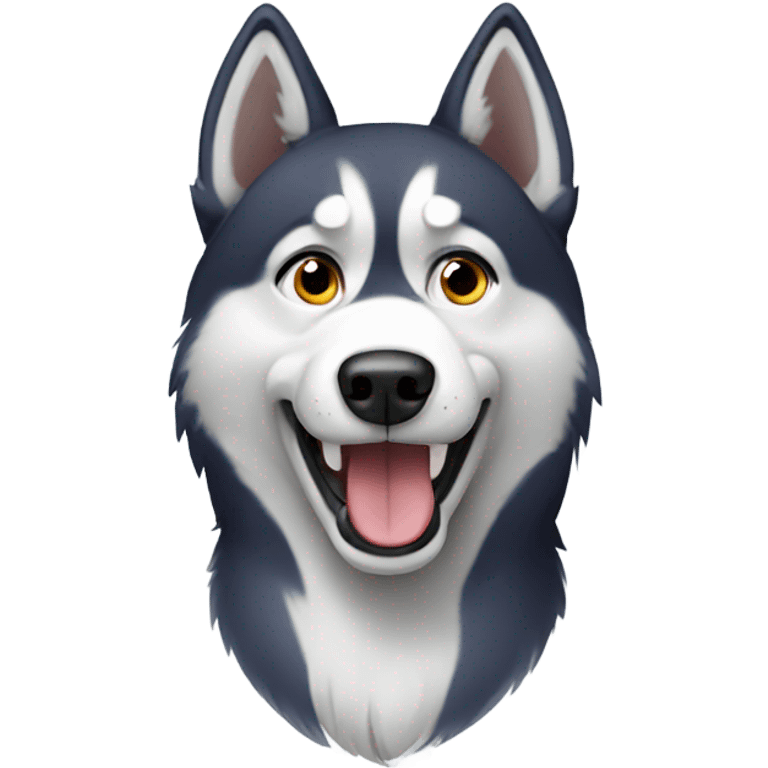 Husky  emoji