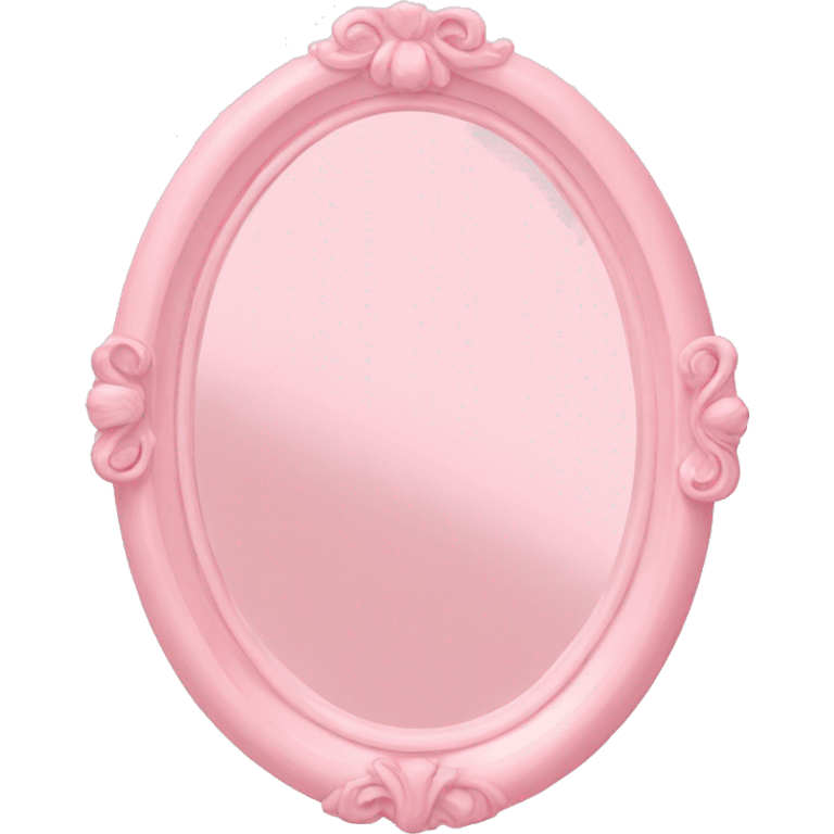 pastel pink mirror emoji