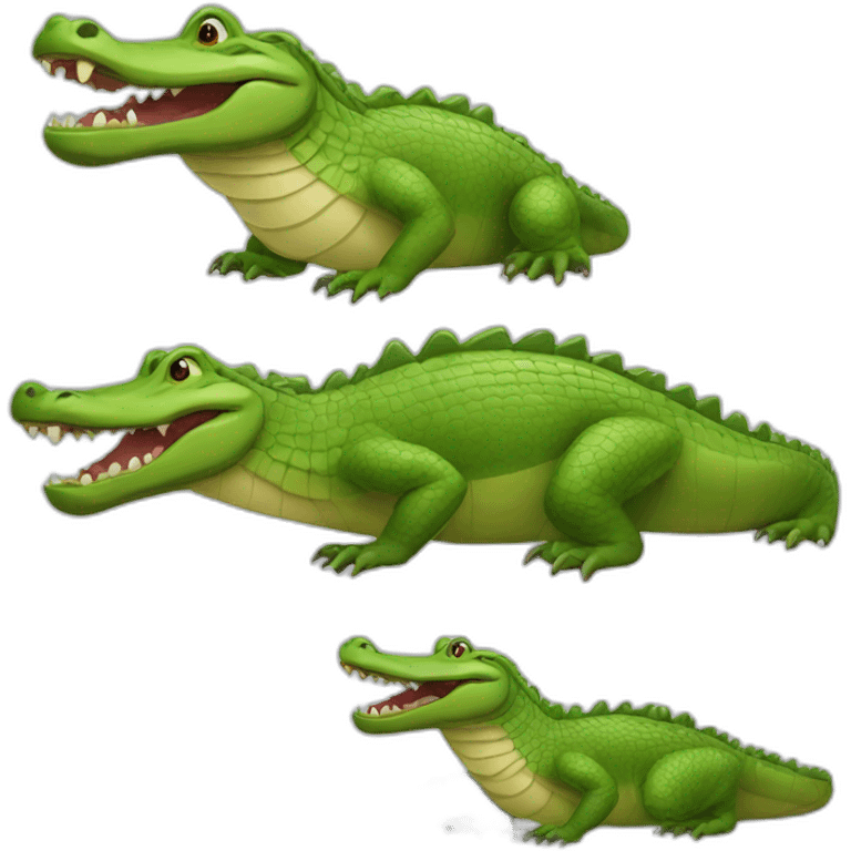 Chinese aligator emoji