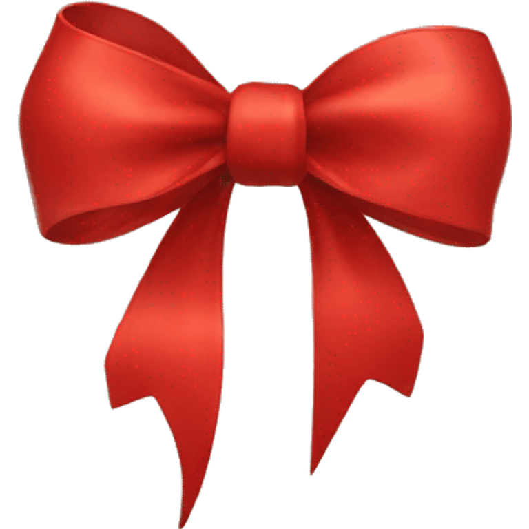 Red bow emoji