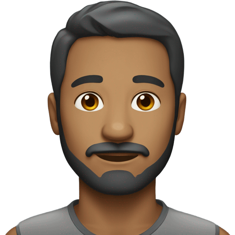 Man without beard and mustache  emoji