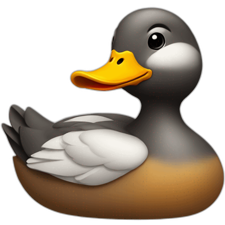 Canard qui fume emoji