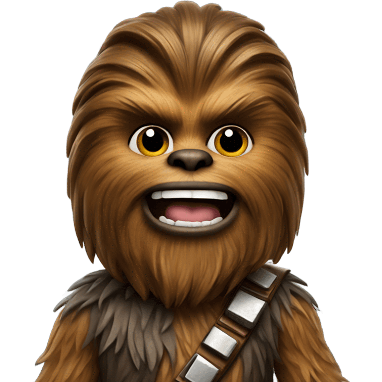 Chewbacca with a thumbs up emoji