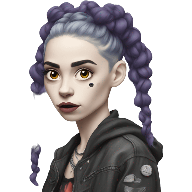 Grimes the singer emoji