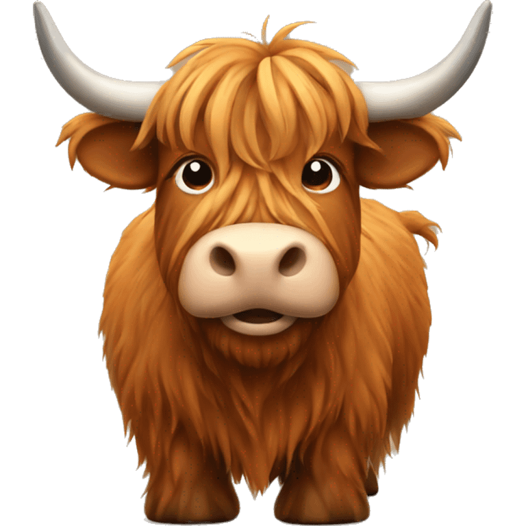 highland cow emoji