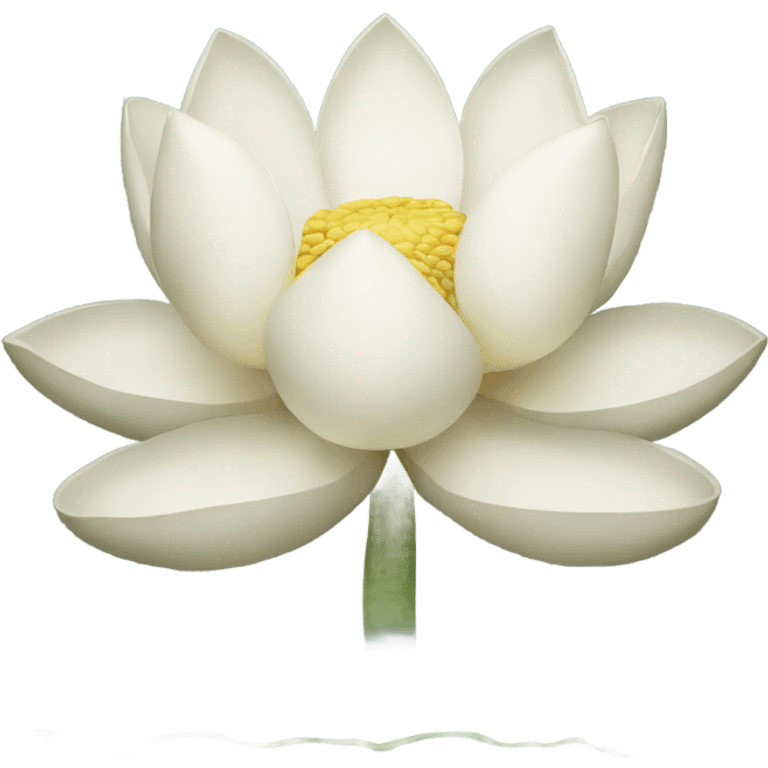 white lotus emoji