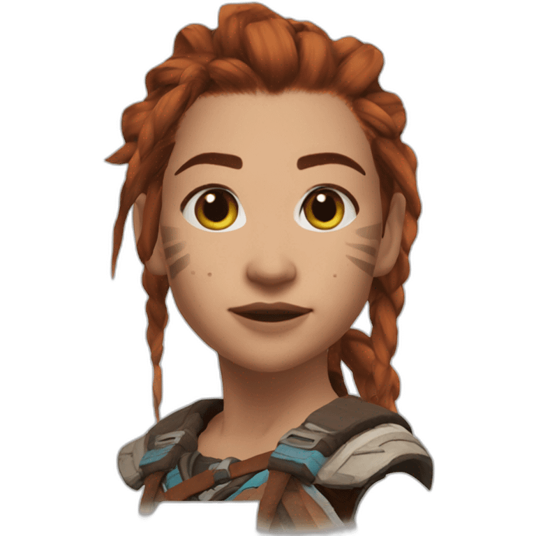 Aloy-from-Horizon-Zero-Dawn emoji