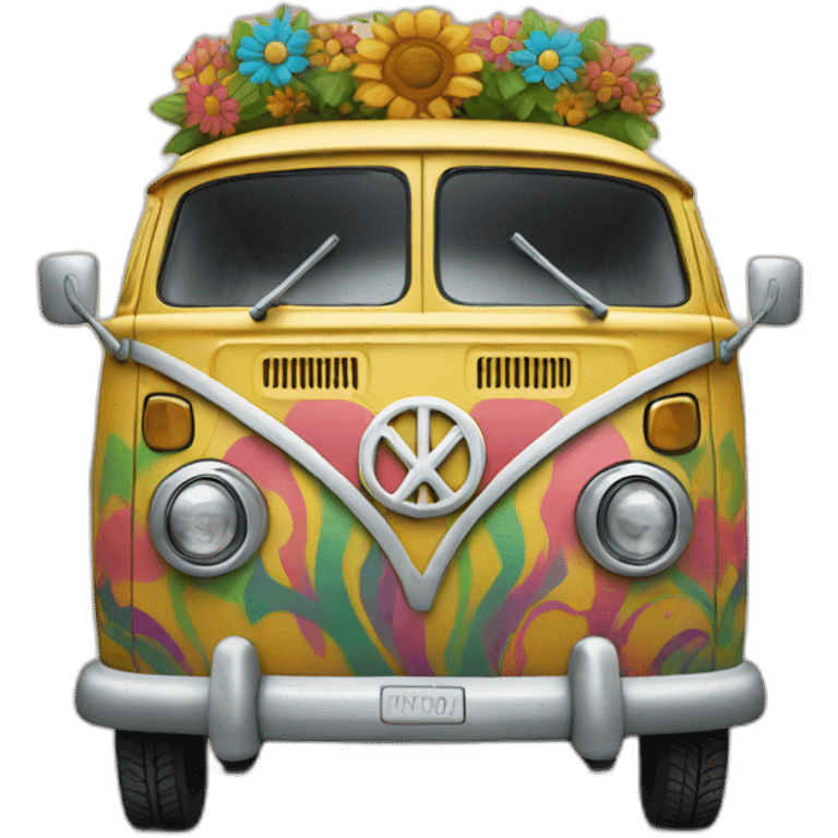 hippie van emoji