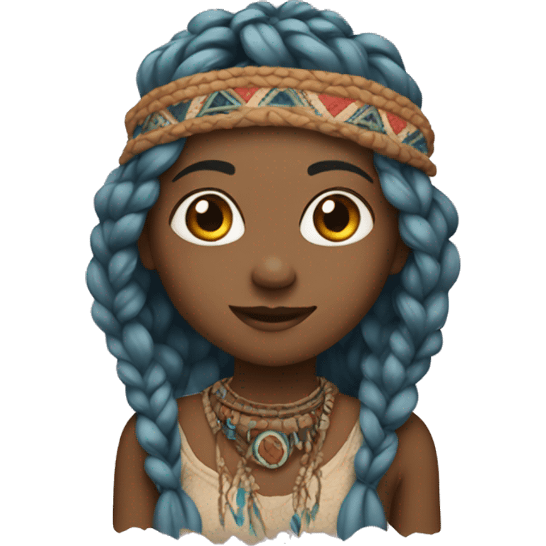 Cute boho emoji