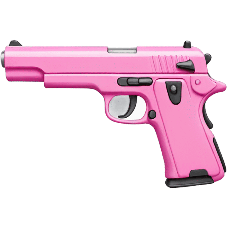 PINK GUN emoji