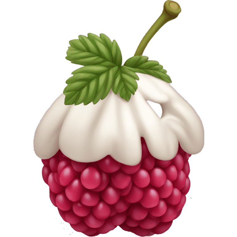 raspberry emoji