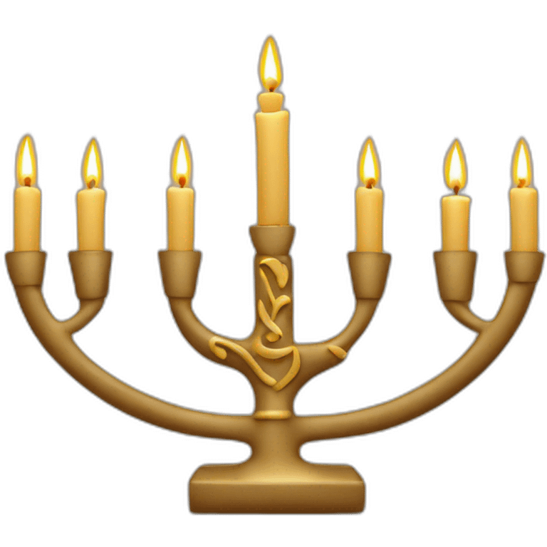 Menorah emoji