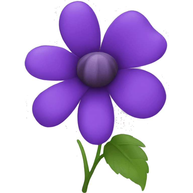 Flowers purple  emoji