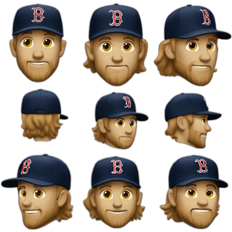 Logo équipe Boston Red sox emoji