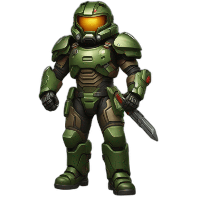 Doom slayer thumbs up emoji