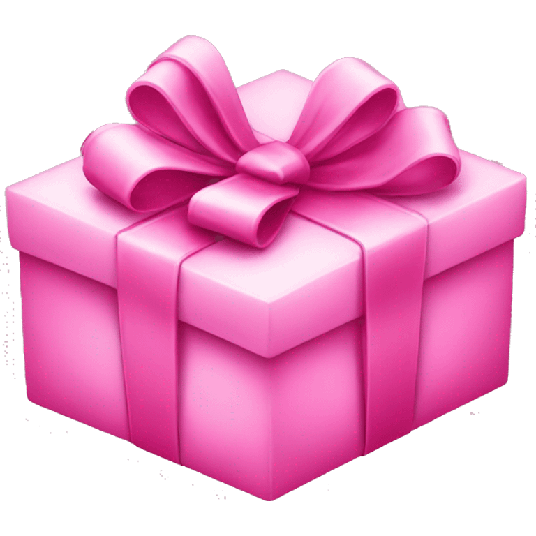 gift pink emoji