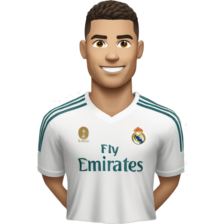 Ronaldo of Real Madrid  emoji