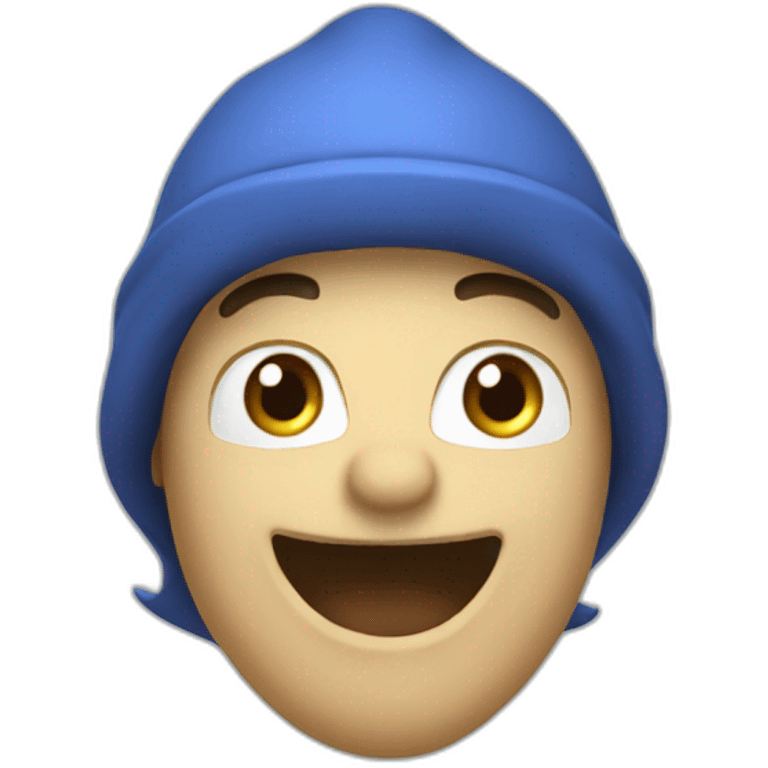 Schtroumpf emoji