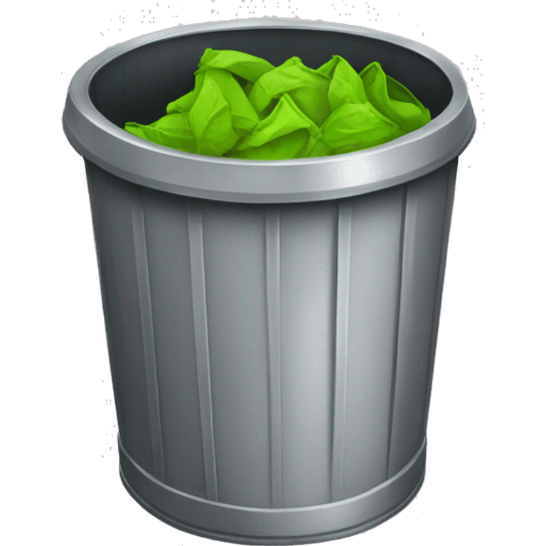 trashcan emoji