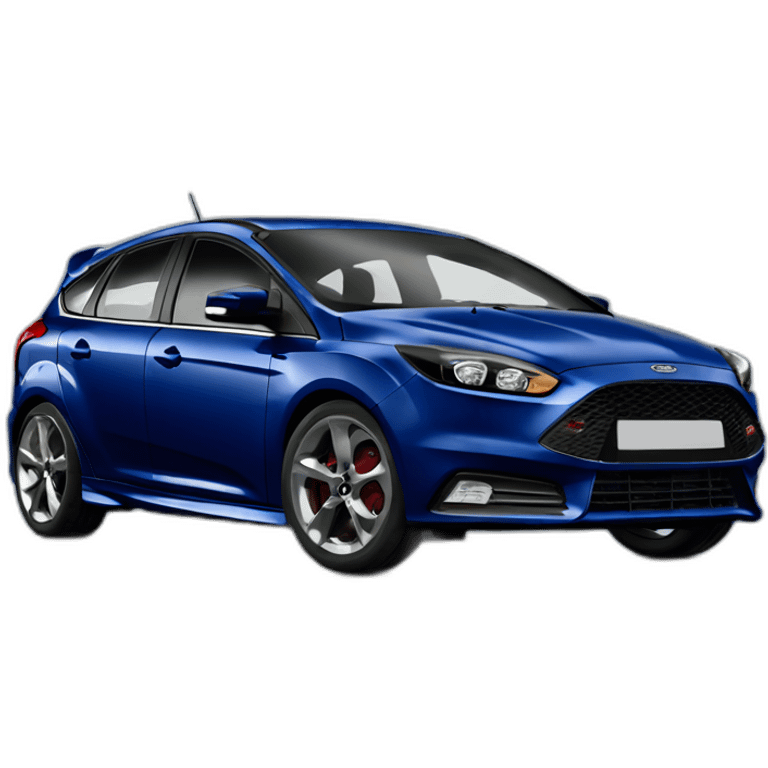 Ford focus st facelift dark blue emoji