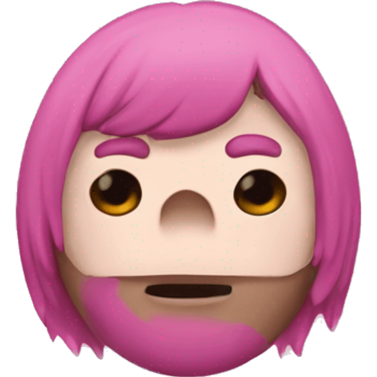 Galka pink emoji