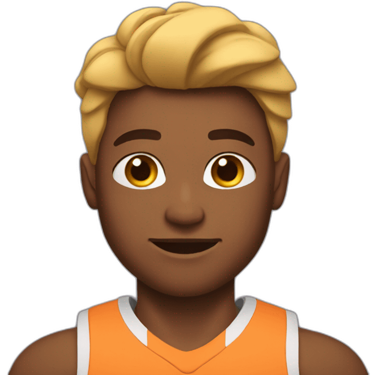 Athlete with muscles emoji