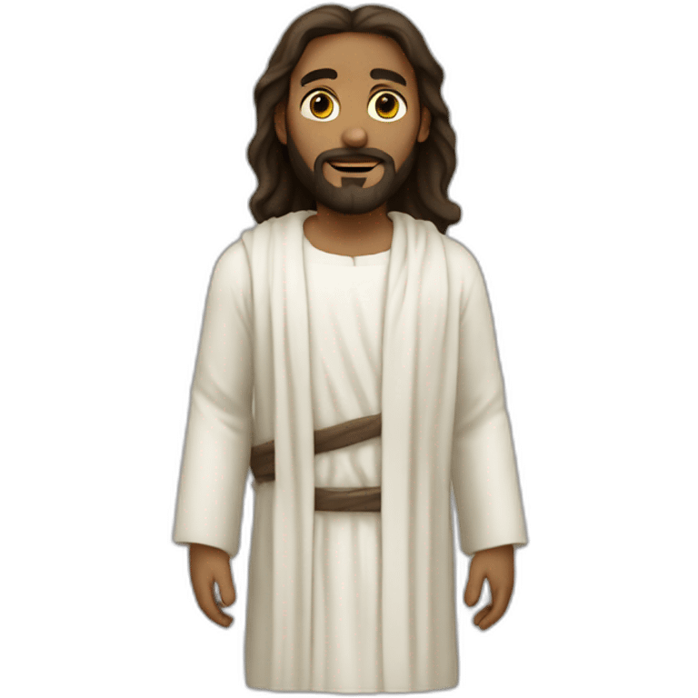 Jesus black emoji