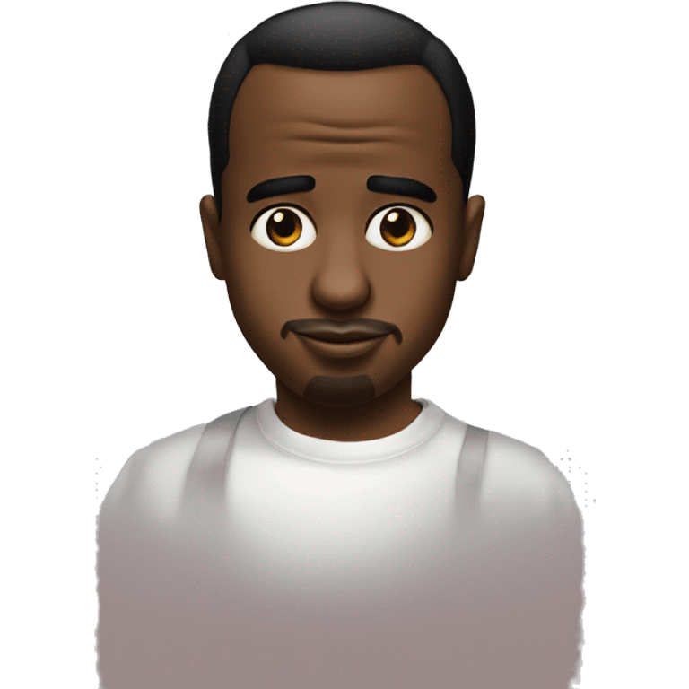 p diddy wearing a shirt that says “i love gavin” emoji