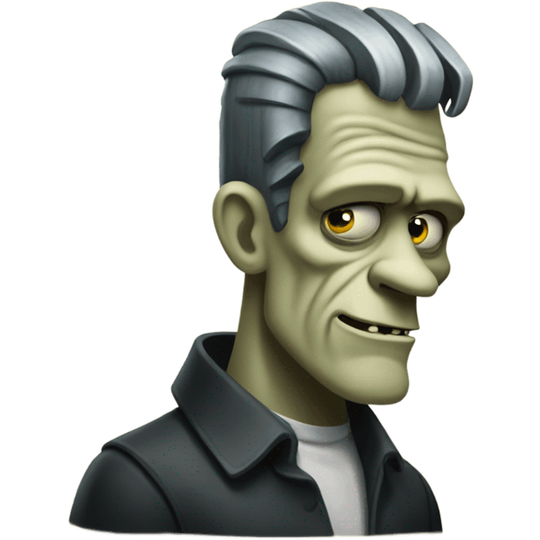 Book accurate Frankenstein's monster emoji