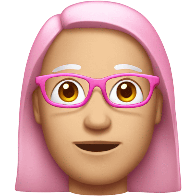 Pink iphone emoji