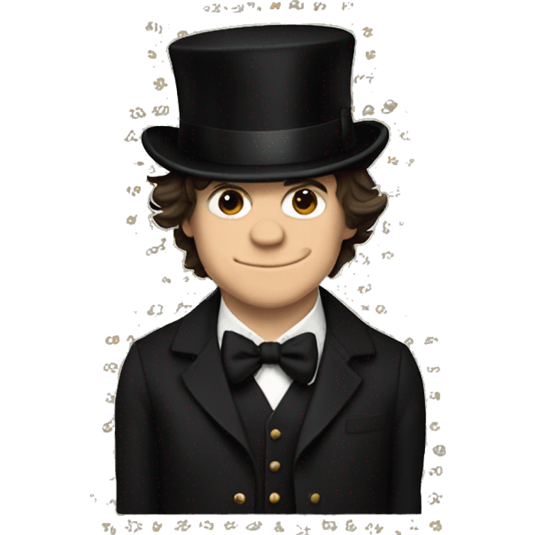 harry styles with a tophat emoji