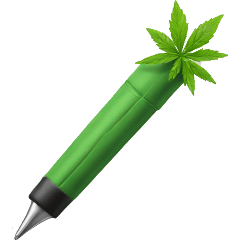 Weed pen emoji