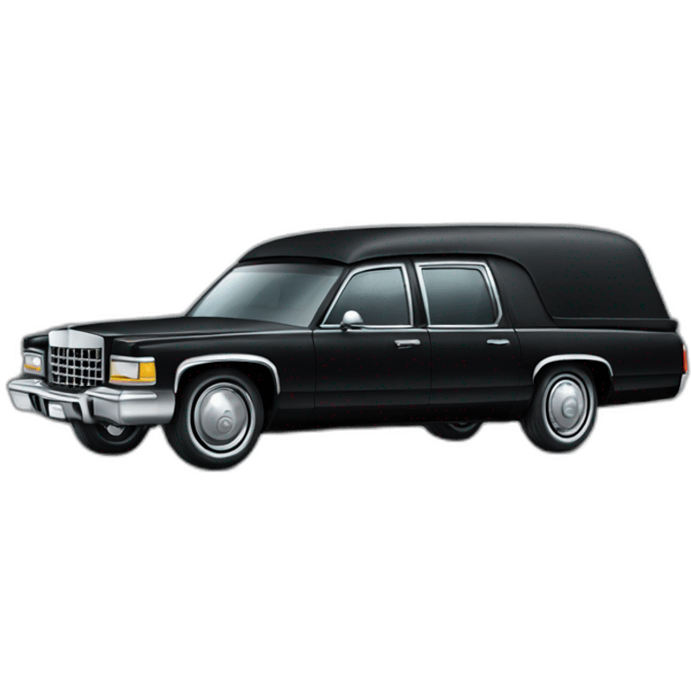 Hearse emoji