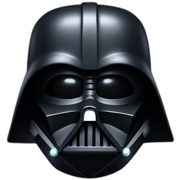 the mask of darth vader emoji