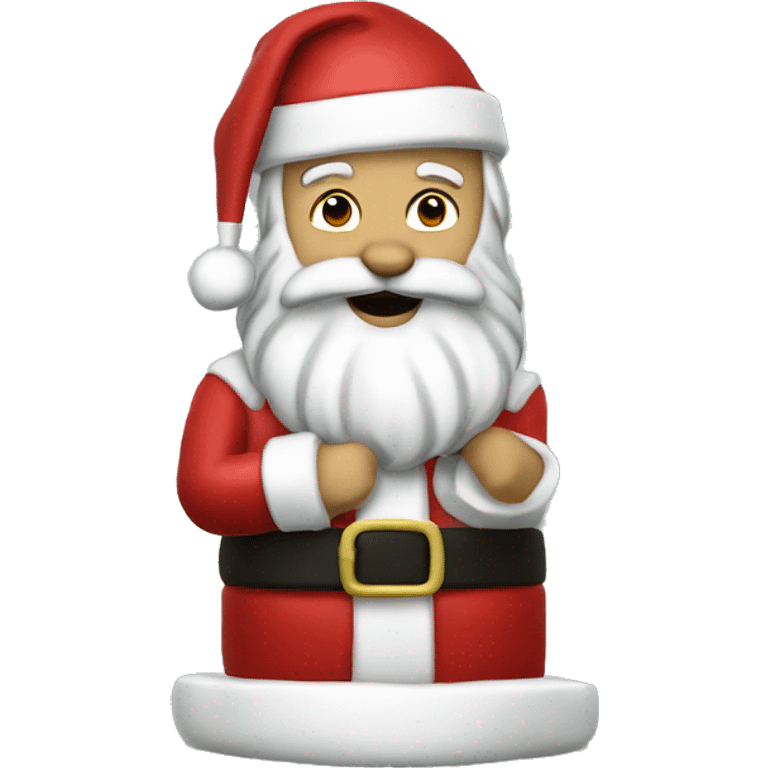 Stopper Santa  emoji