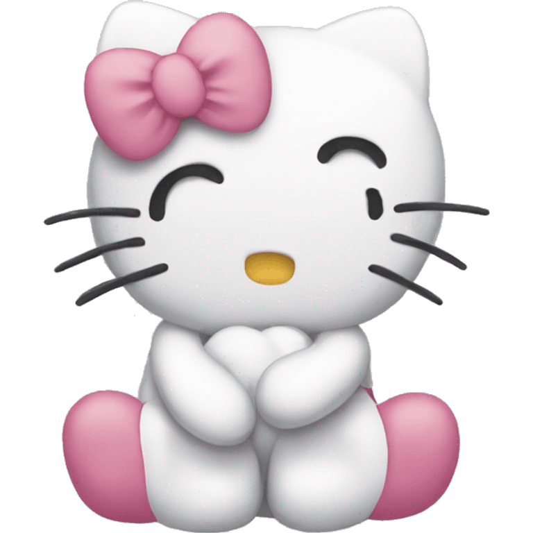 Sad hello kitty  emoji