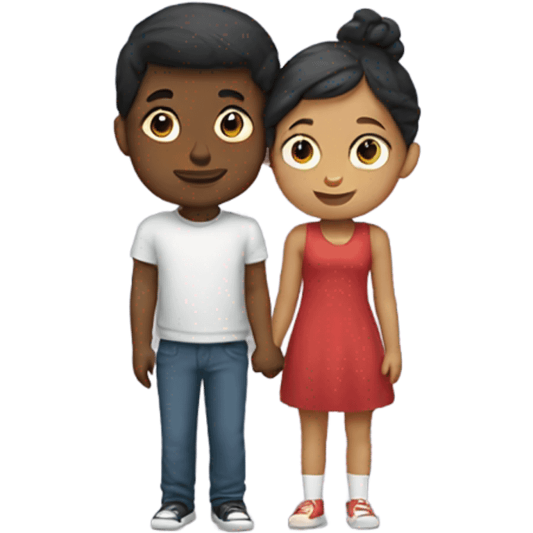 Boy and Girl in love emoji