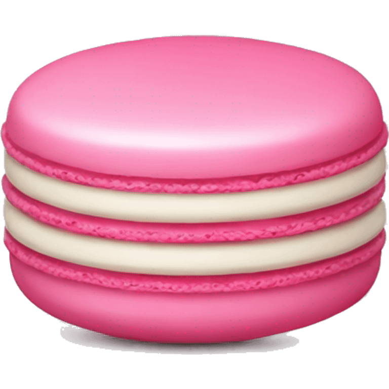 pink macaron emoji