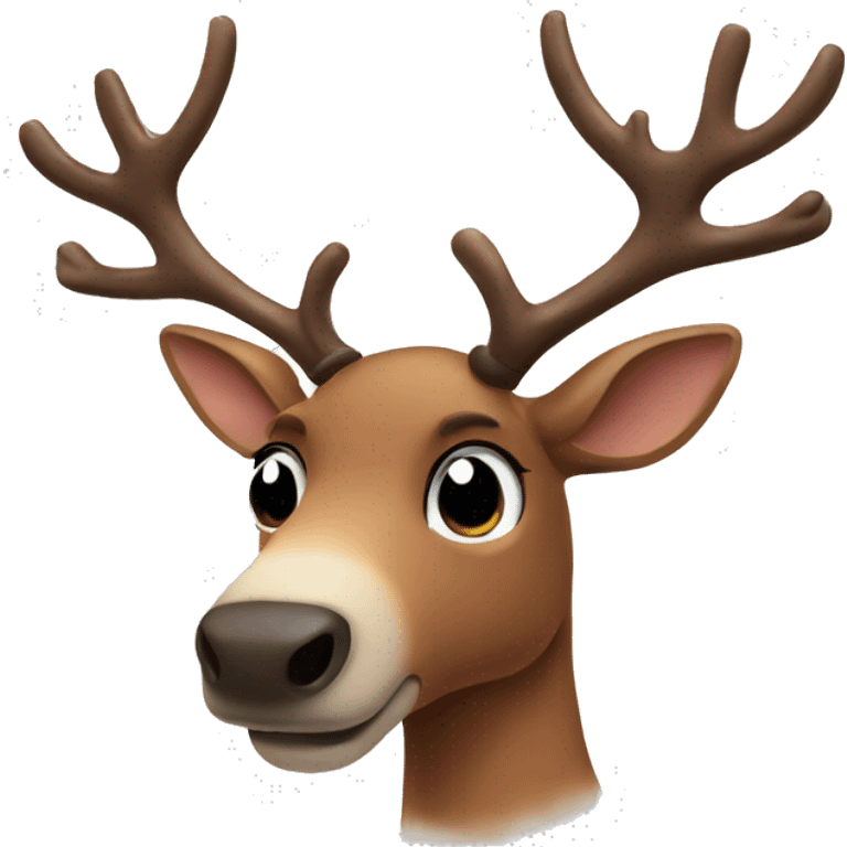 Reindeer emoji