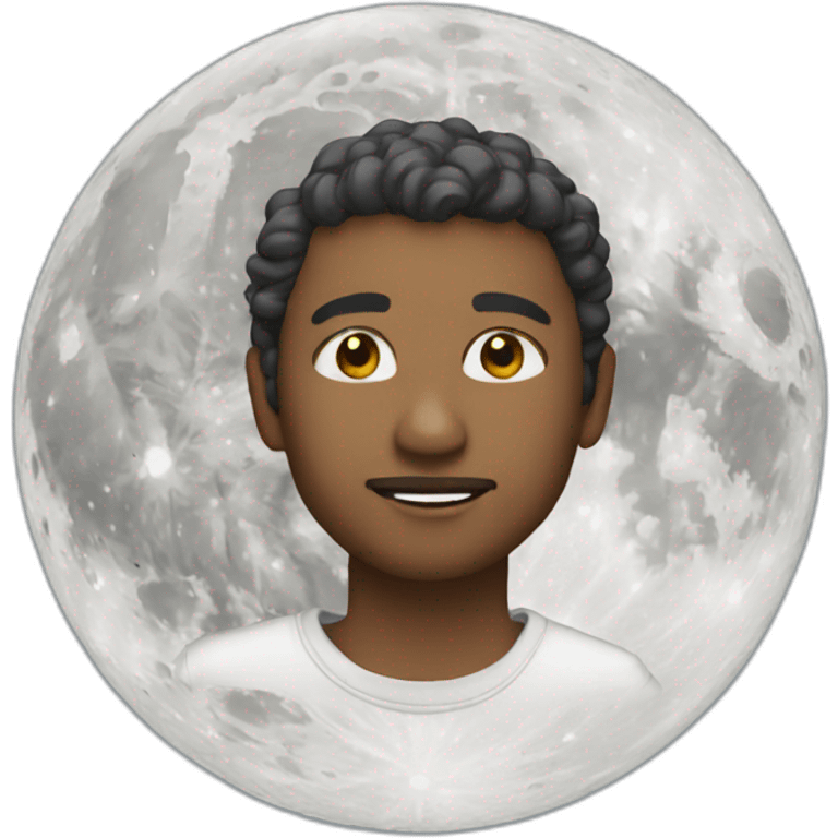 to the moon emoji