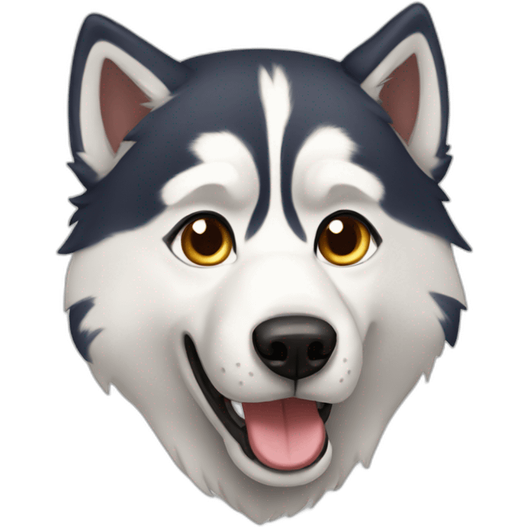 Husky  emoji