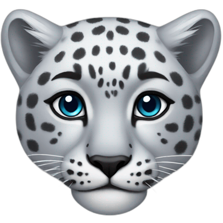 snow leopard emoji