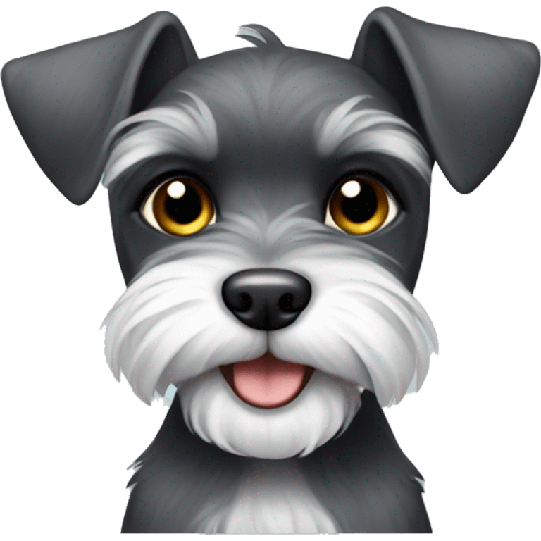 Baby schnauzer emoji