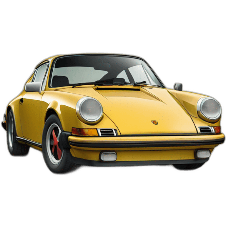 Porsche-911-Carrera-vintage emoji